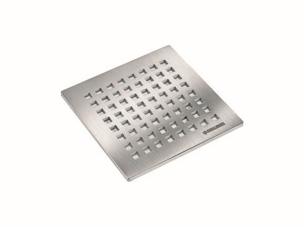 Dallmer Rost Quadra 145r10, 145 x 145 mm, Edelstahl