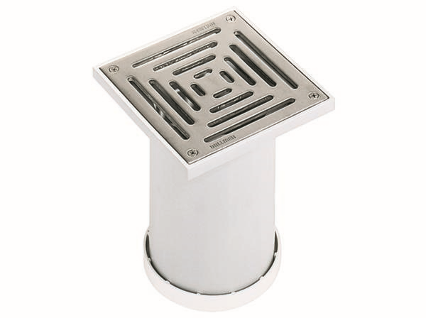 Dallmer Terrassen-Aufsatz GES 20, Rost massiv, 200 x 200 mm, verschraubt