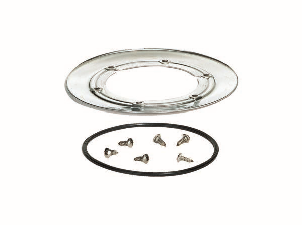 Dallmer Flanschring Serie 10 S 10 Edelstahl, mit Edelstahl-Schrauben und Dichtung