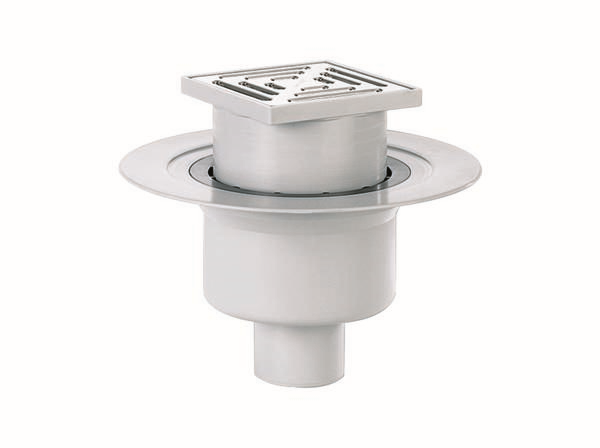 Dallmer Bodenablauf 61 HT/KE Serie 15 DN 50/70, 150x150mm