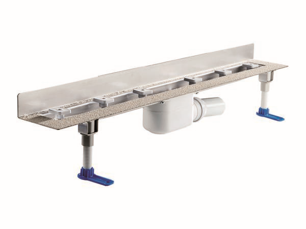 Dallmer Duschrinne CeraLine W W 600, L1 600/L2 700 mm, DN 50