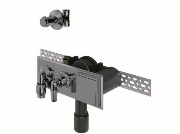 Dallmer Wandeinbau-Waschgeräte-Siphon 405 E, DN 40/50
