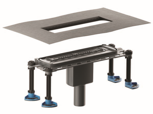 Ablaufgehäuse DallFlex 2.0 senkrecht, DN 50