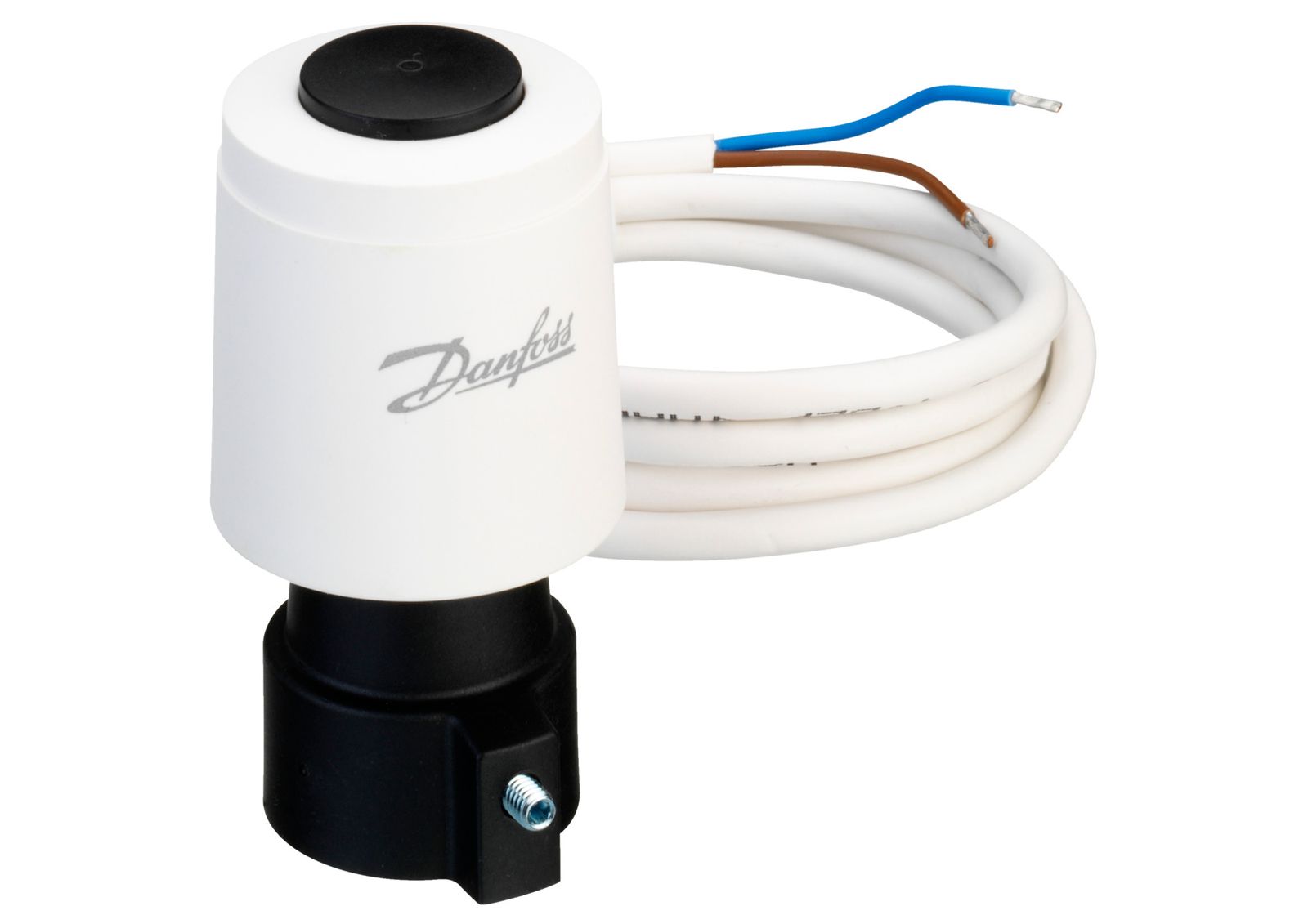 Danfoss Stellantrieb TWA-A/NO stromlos offen, 230 V, 50 Hz, 1 m, thermisch