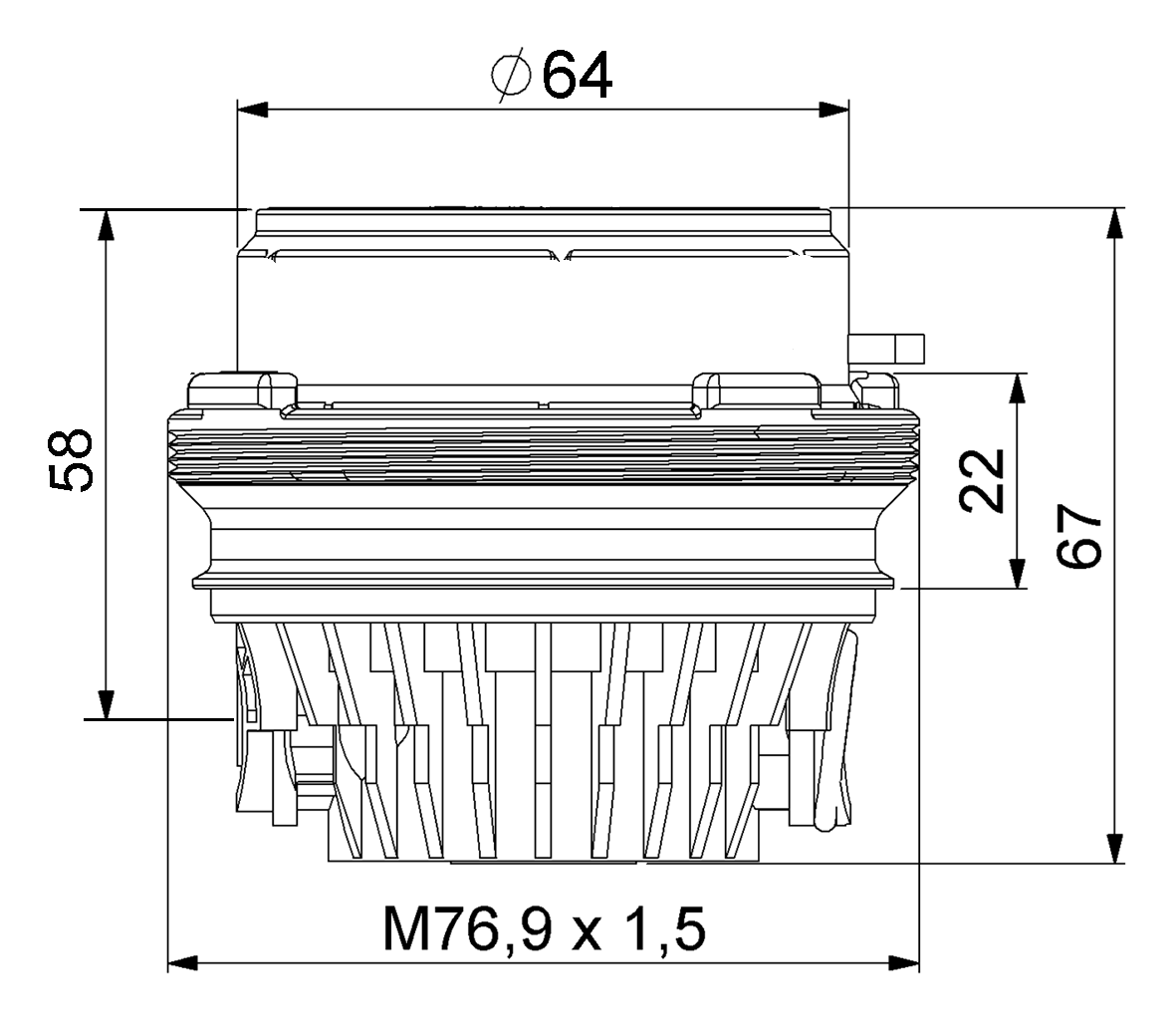 Deltamess Messkapsel AMS smart M Q3 2,5 cbm/h, Kalt