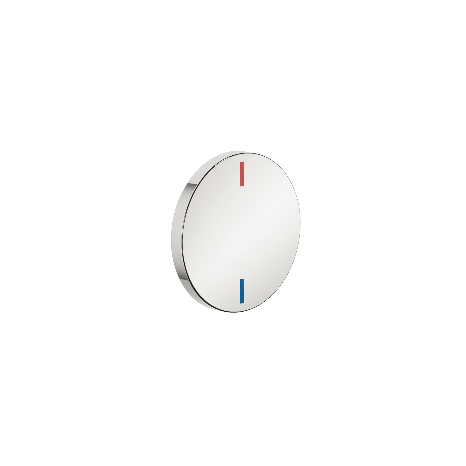 Dornbracht Griffeinsatz CYO rot und blau, platin