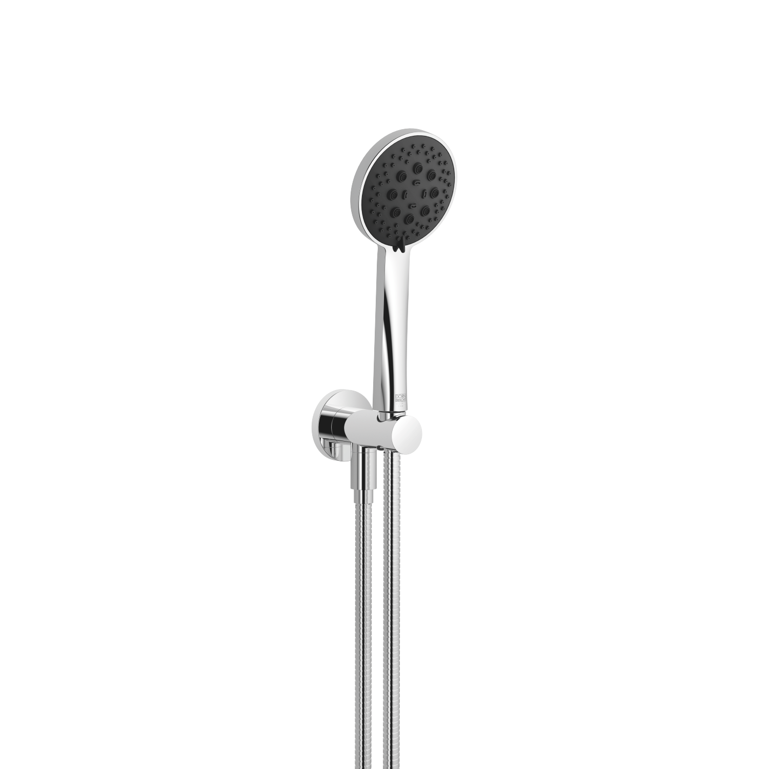Dornbracht Schlauchbrausegarnitur mit integriertem Brausehalter, chrom