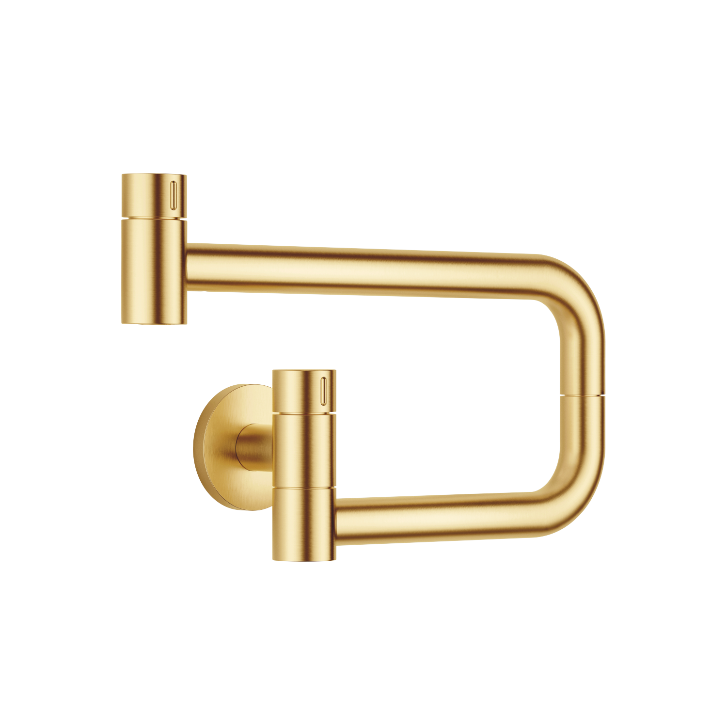 Dornbracht Kaltwasserventil Tara Ultra schwenkbar, Ausladung 500mm, Messing gebürstet