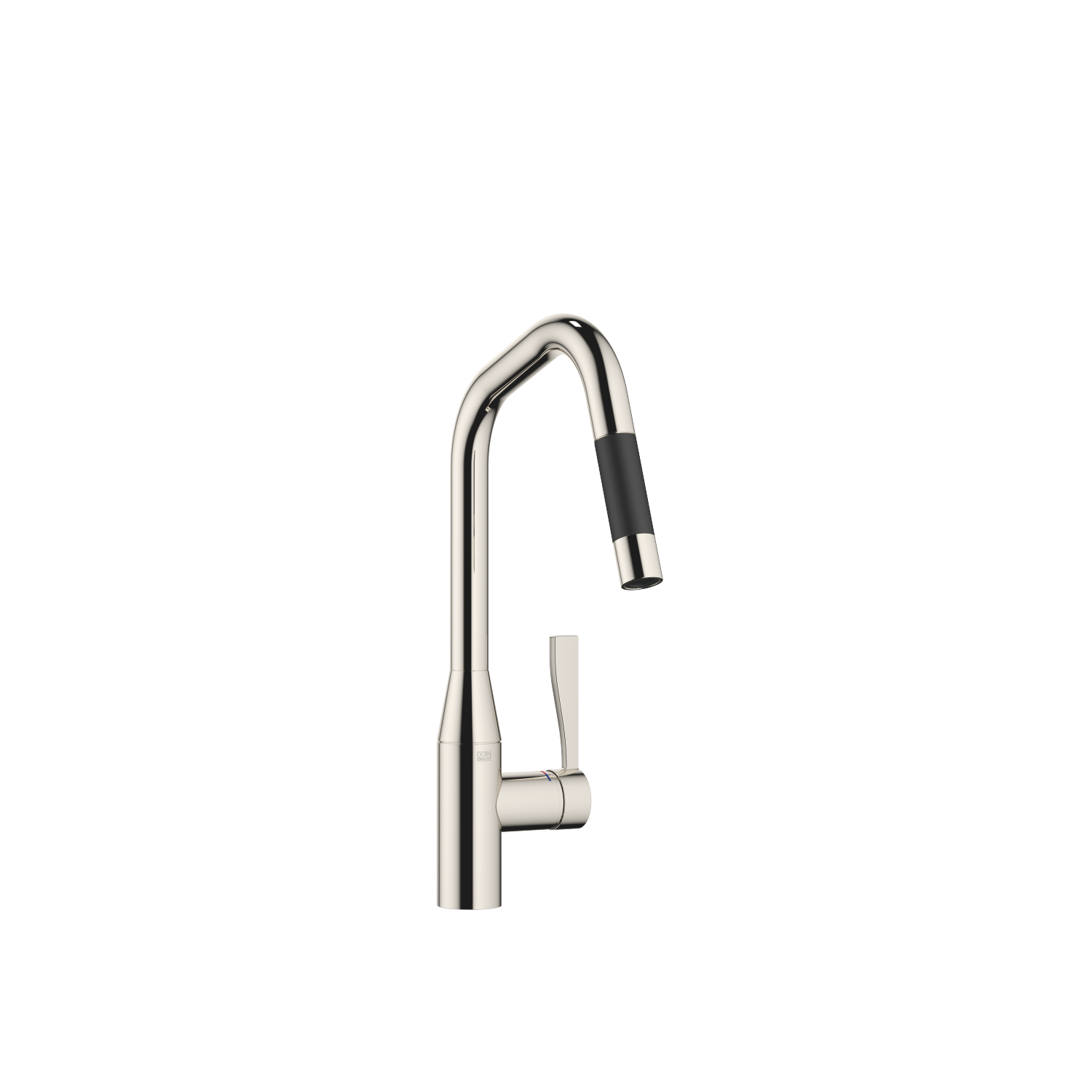 Dornbracht Spültisch-Einhebelmischer Sync Pull-down herausziehbar, mit Brausefunktion, Ausladung 240mm, Platin