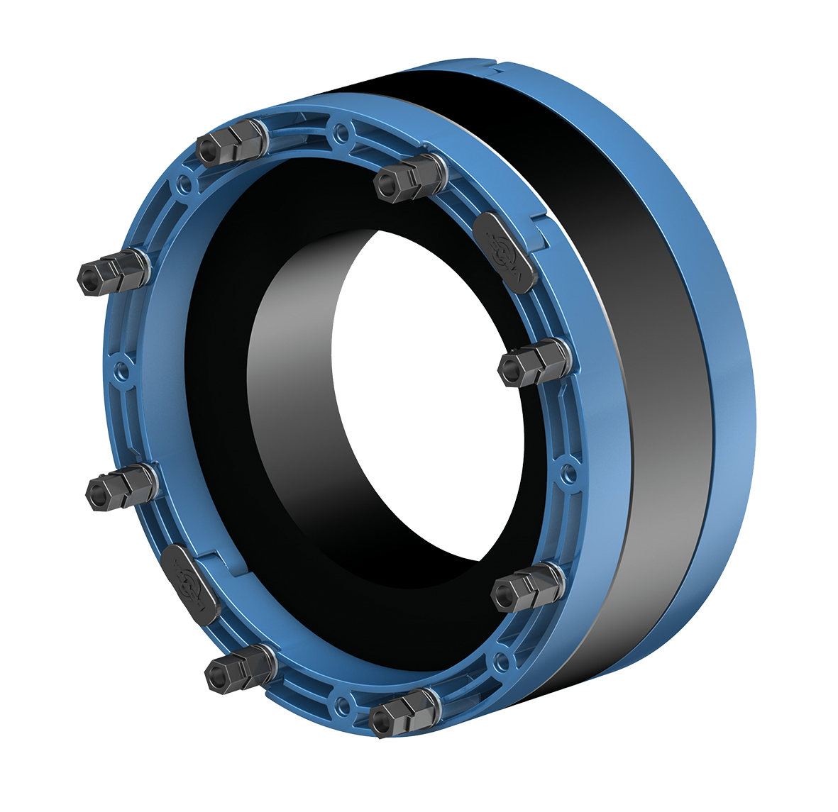 Curaflex Nova Uno DN 200 für 154,0 mm bis 160,0 mm HK / EPDM