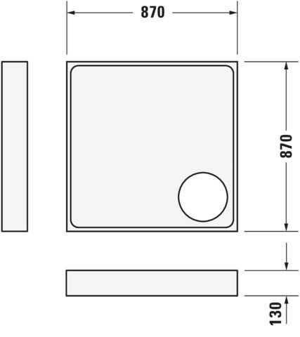 Duravit Wannenträger 720115