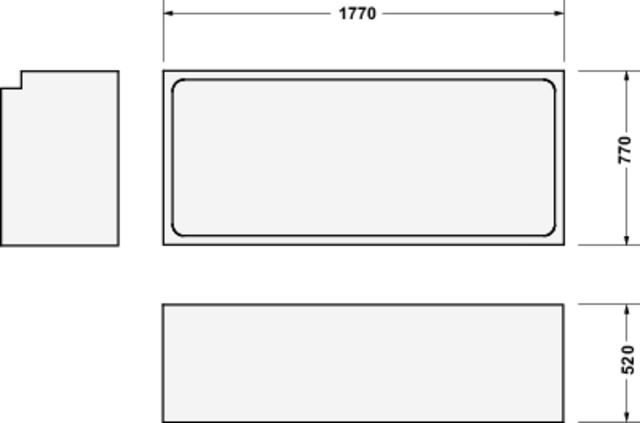 Duravit Wannenträger für Badewanne 700314