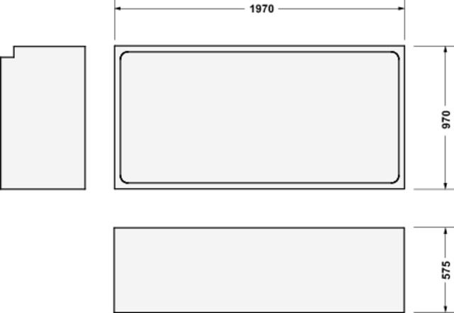 Duravit Wannenträger für Badewanne 700341