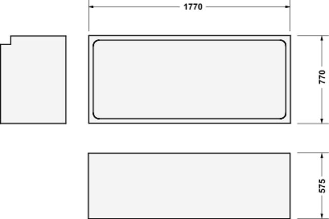 Duravit Wannenträger für Badewanne 700338