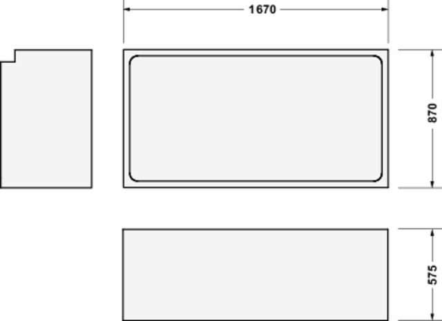 Duravit Wannenträger für Badewanne 700337