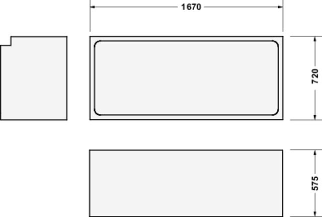 Duravit Wannenträger für Badewanne 700335