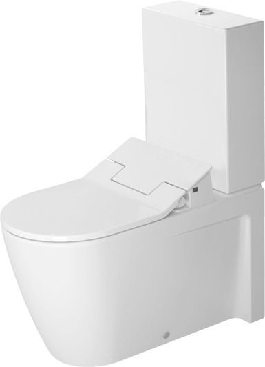 Duravit Stand-Tiefspül-WC Starck 2 37 x 72,5 cm, 4,5 l, für Kombination, weiß