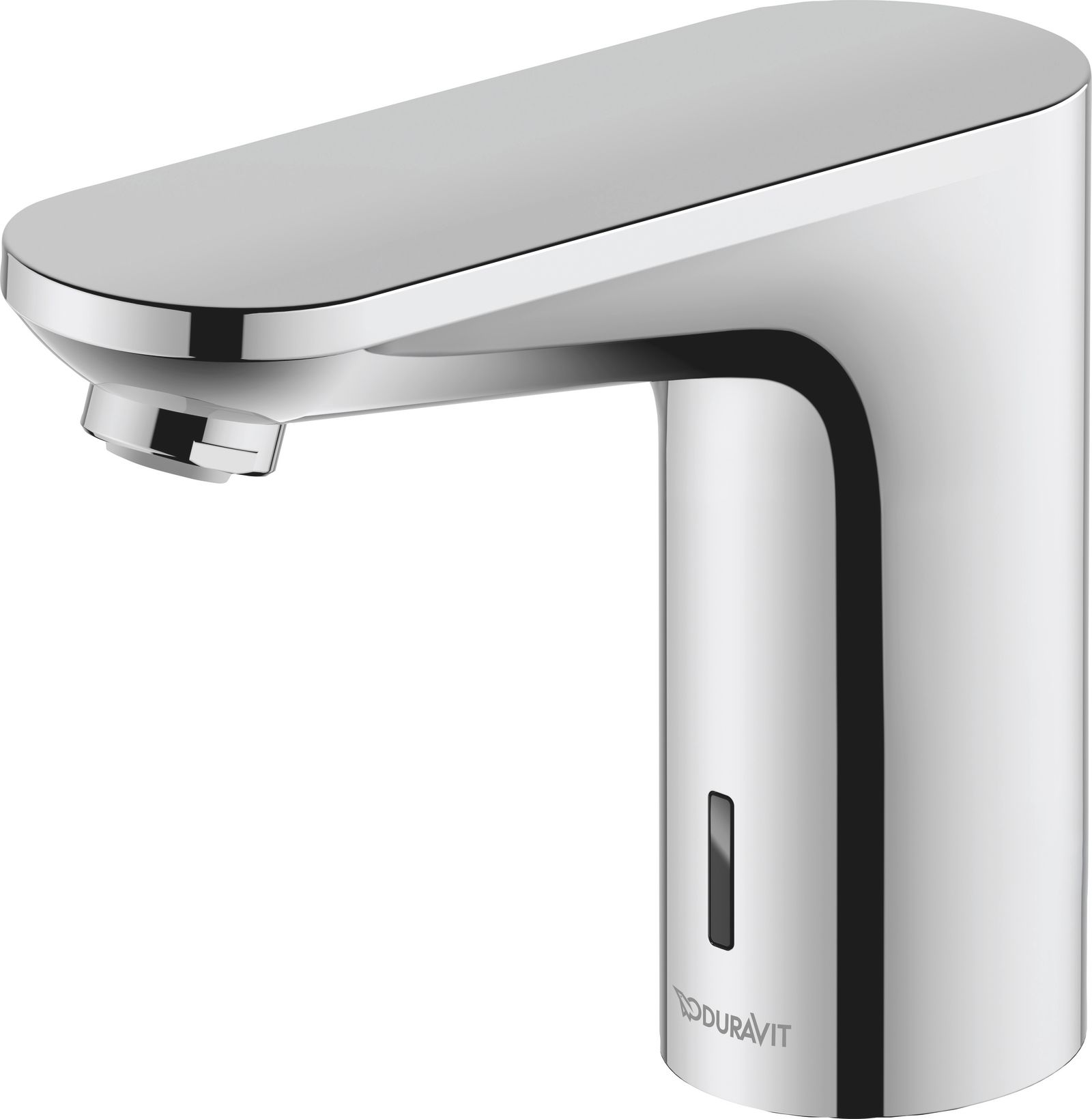 Duravit Infrarot-Waschtisch-Armatur Sensor 1 Battterie, Ausladung 122mm, Wassertemperatur voreinstellbar, chrom