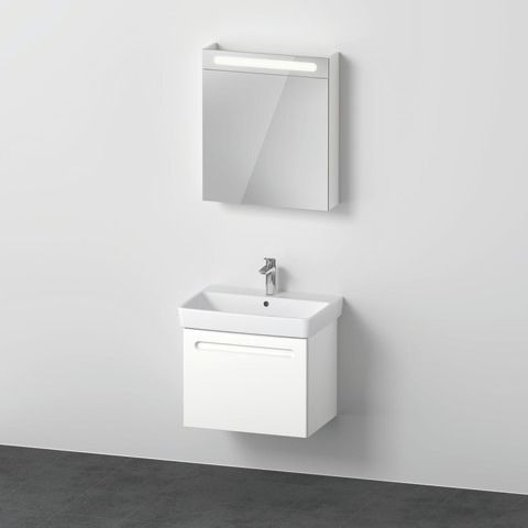 Duravit Möbel-Set No. 1 65cm, Anschlag links, Weiß Matt