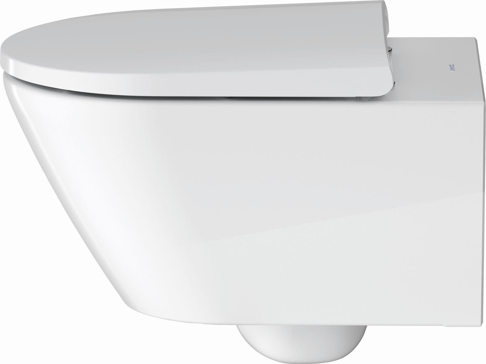Duravit Wand-Tiefspül-WC-Set D-Neo mit WC-Sitz, Rimless, weiß