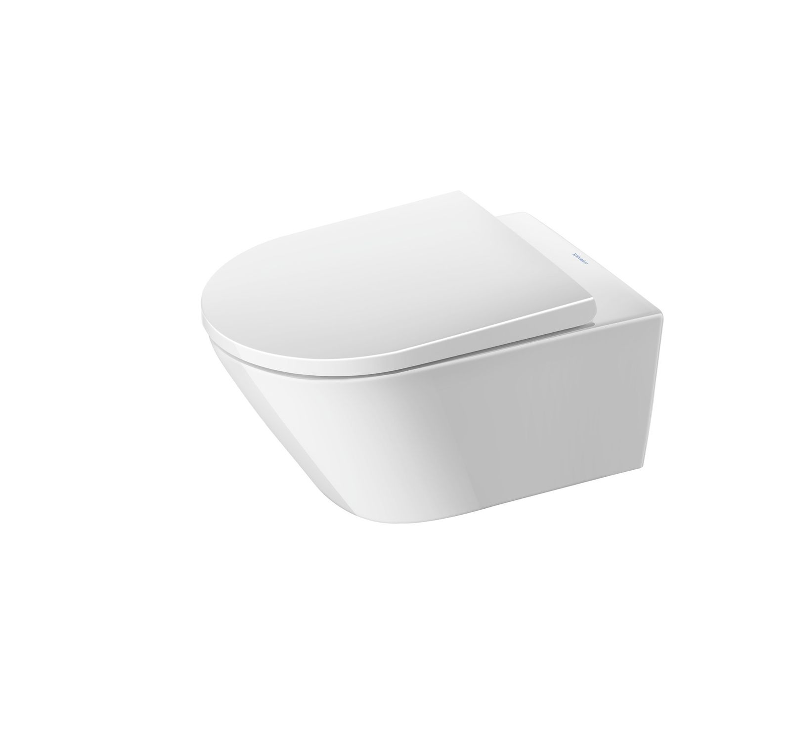 Duravit Wand-Tiefspül-WC-Set D-Neo mit WC-Sitz, Rimless, weiß