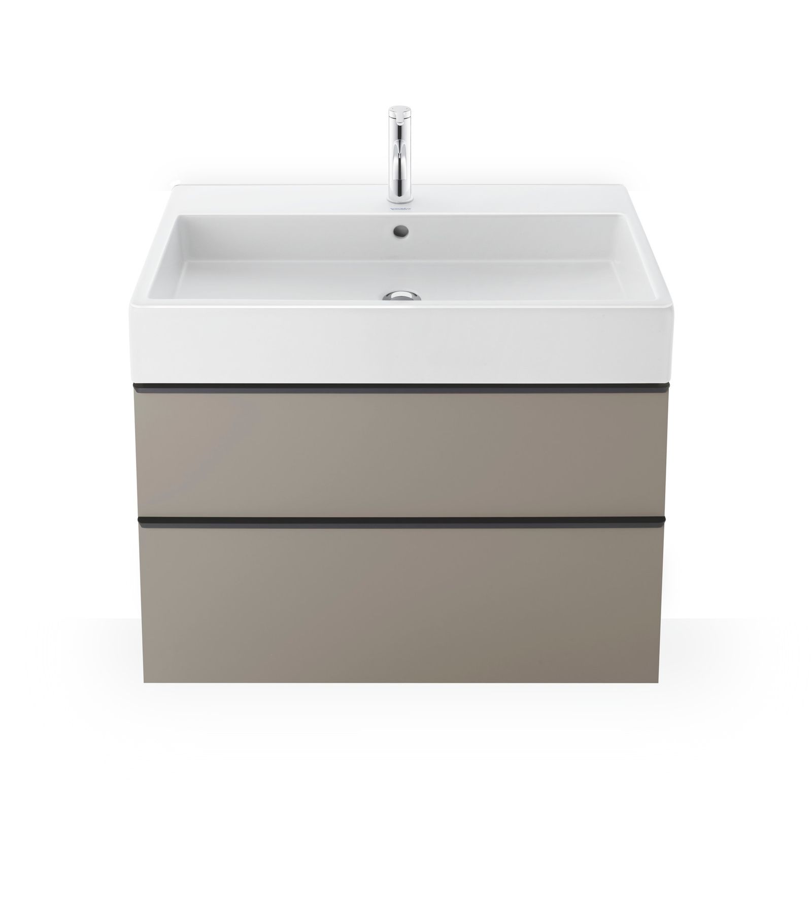 Duravit Möbel-Waschtisch Vero Air 100 x 47 cm, weiß, mit 3 Hahnlöcher, mit Überlauf, mit Hahnlochbank