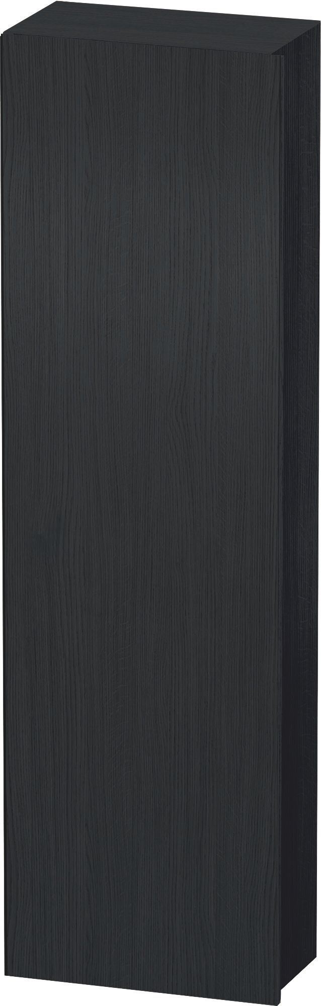 Duravit Hochschrank DuraStyle 40x24x140cm, Tür links, Eiche schwarz