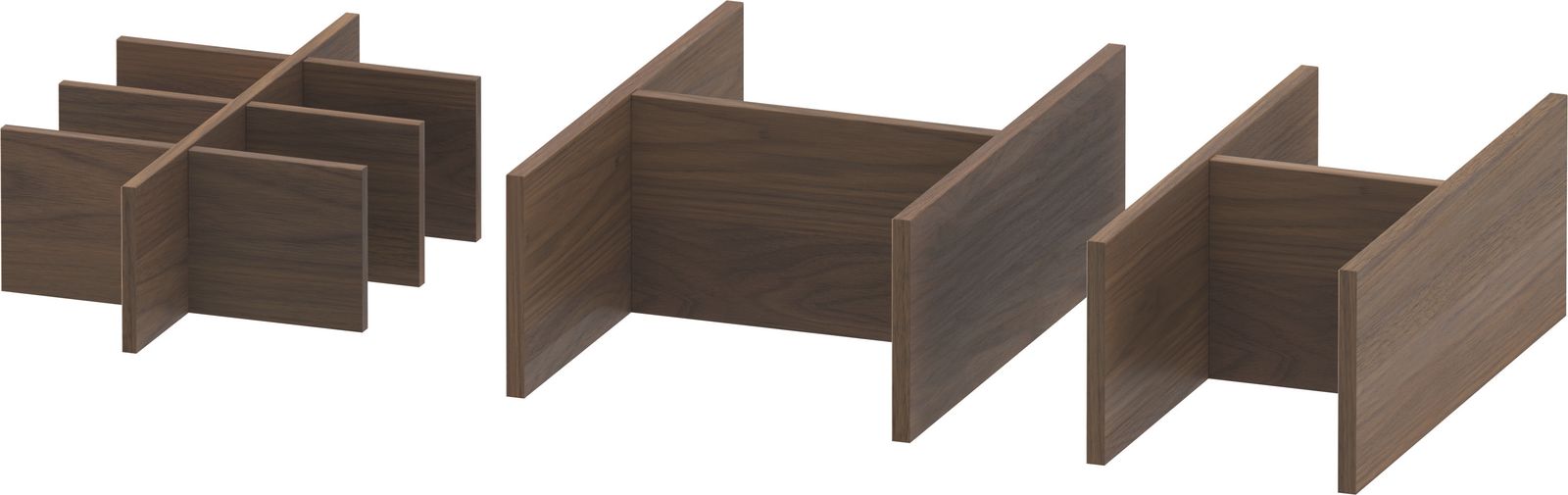 Duravit Einrichtungssystem Universal Set 694x321x120 mm, amerikanischer nussbaum massiv, für Waschtischuntertisch