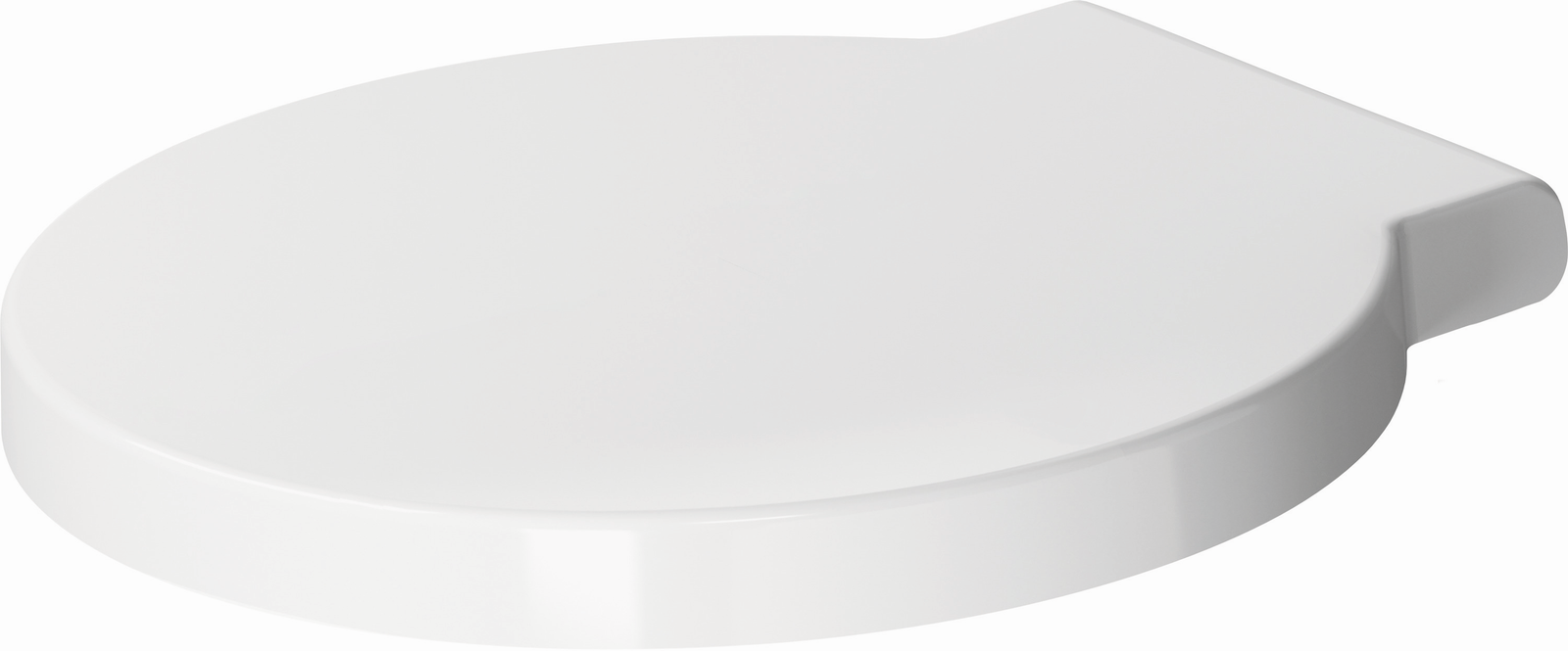Duravit WC-Sitz Starck 1 mit Absenkautomatik, abnehmbar, mit Scharnierwelle, weiß