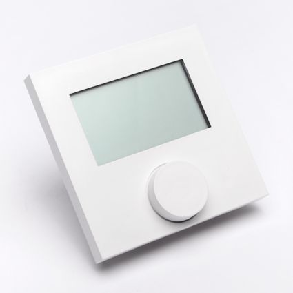 EAZY Raumthermostat 2-LCD Extra 230 V, stromlos geschlossen oder offen