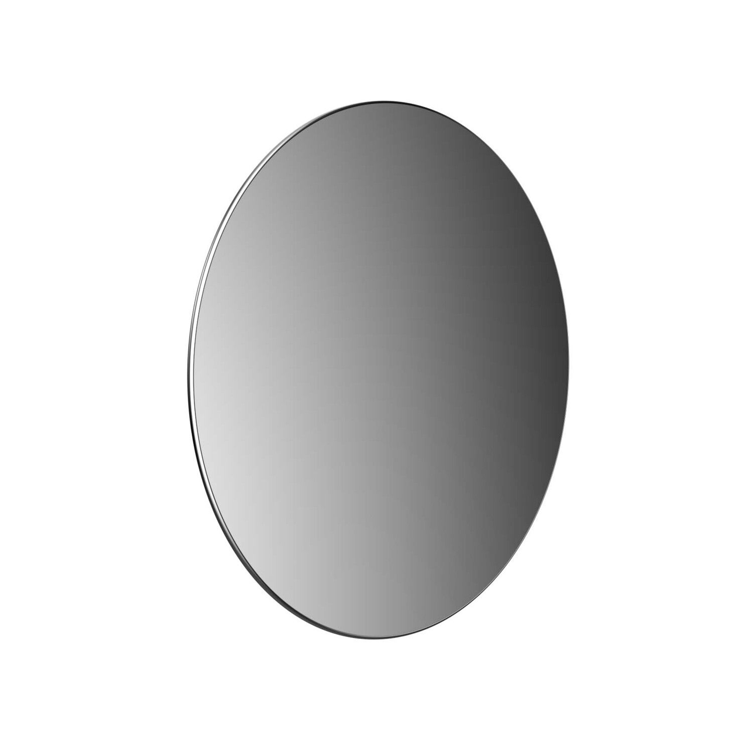 EMCO Klebe-Wandspiegel Pure Ø 153 mm, chrom, rund, randlos, 5-fach