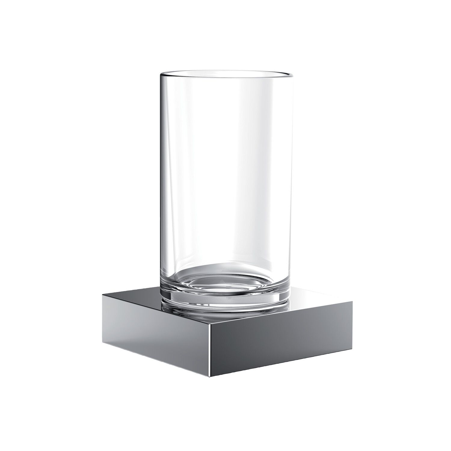 EMCO Glashalter Liaison chrom, Kristallglas klar