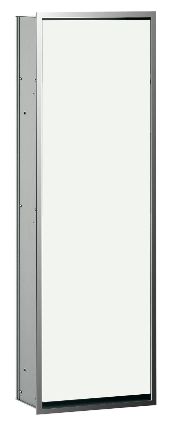 EMCO Unterputz-Schrankmodul Asis 300 314 x 964 mm, chrom/optiwhite