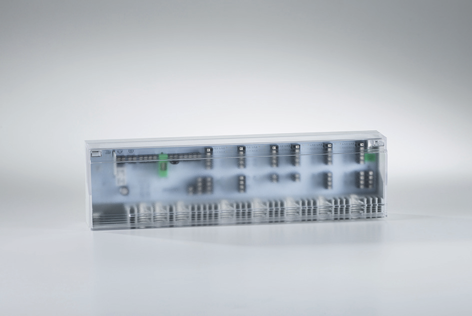 EMPUR Regelklemmleiste 10 Zonen, max. 18 Stellantriebe, 230 V, Heizen