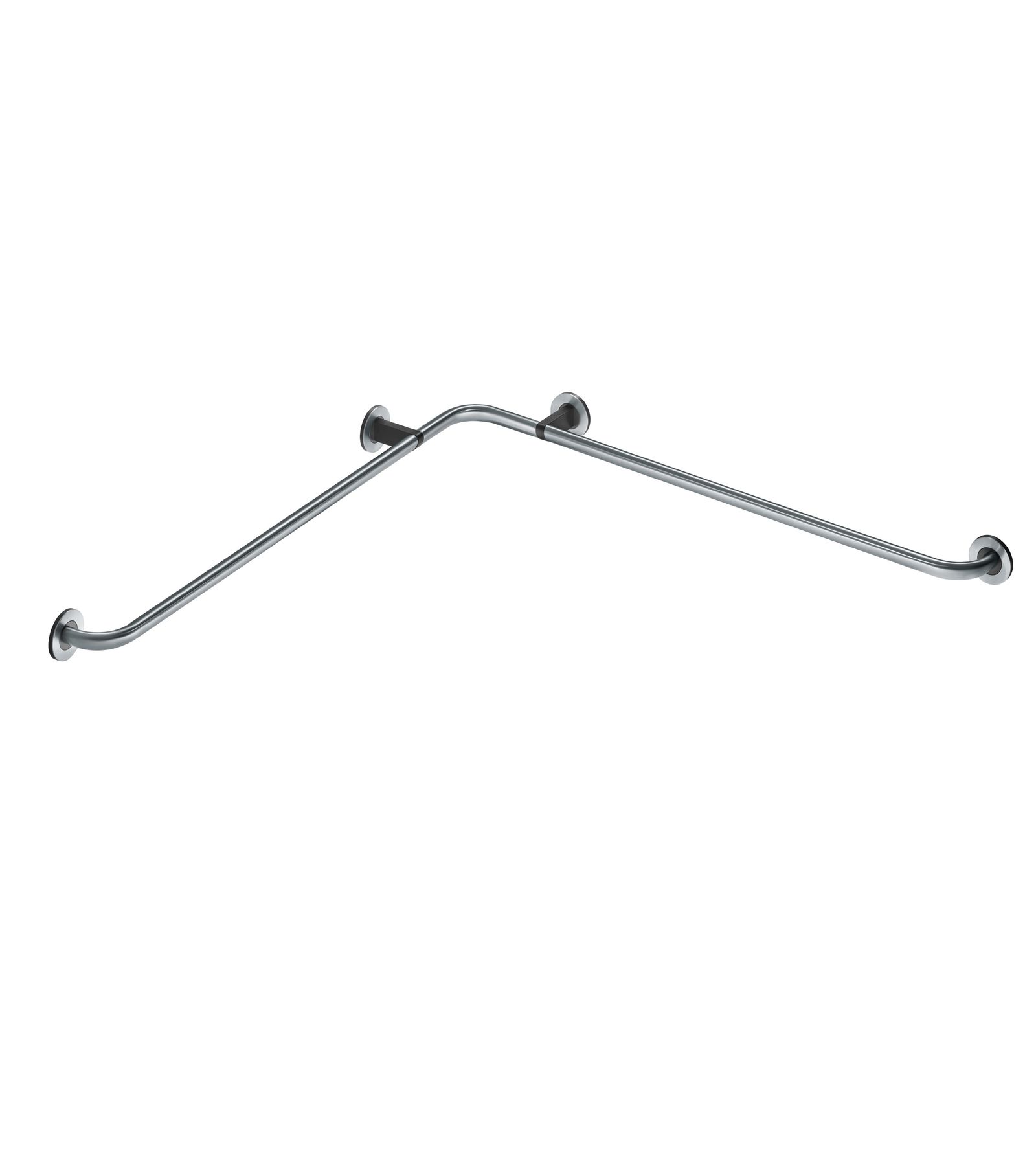 FSB Handlauf-Kombination ErgoSystem E300 975mm/975mm, Edelstahl fein matt