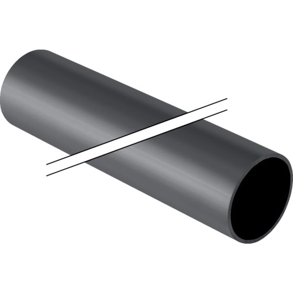 Geberit Rohr PE DN 200, Stange a 5 m, PE-HD