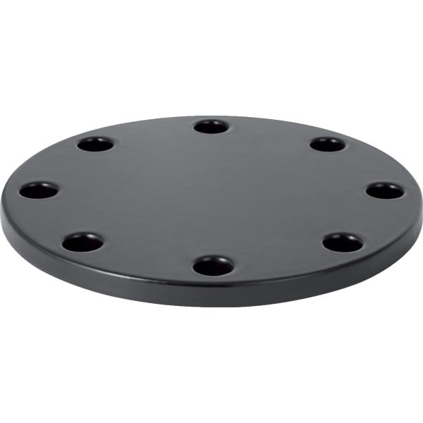 Geberit Blindflansch PE DN 300, kunststoffbeschichtet, Stahl