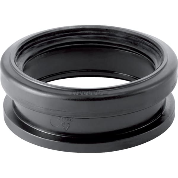 Geberit Anschluss-Steckmuffe PE PE-HD, DN 90/90, mit Lippendichtung, für Wand-WC