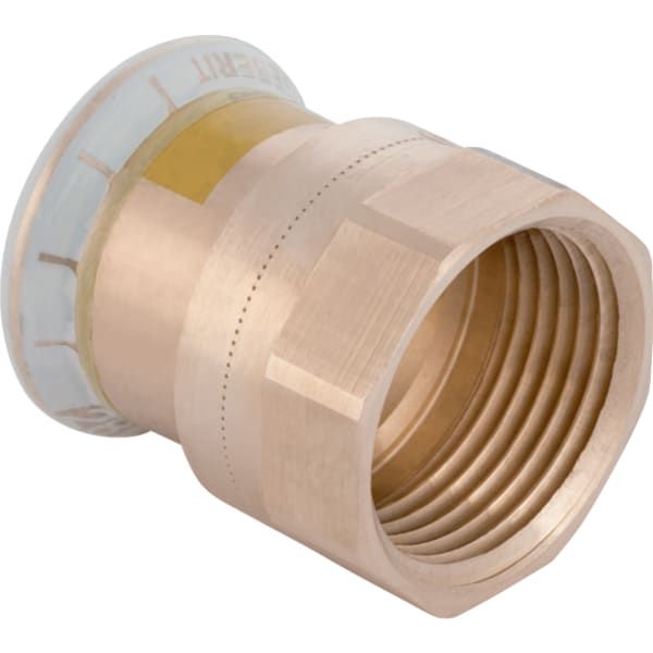 Geberit Gas-Übergang Mapress Ø 15 mm x Rp 1/2, Kupfer, mit Innengewinde, Rotguss