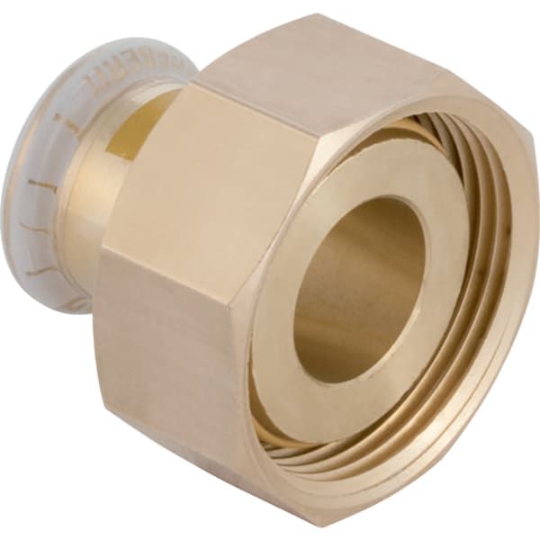 Geberit Gas-Übergang Mapress Ø 22 mm x G 1 3/8, mit Überwurfmutter, Kupfer