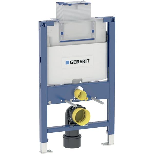 Geberit Wand-WC-Element Duofix BH 82cm, Betätigung oben/vorne, mit Omega UP-Spülkasten 12 cm