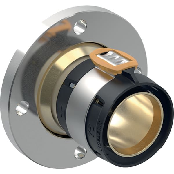 Geberit Flansch FlowFit Ø 75 mm, PN 6, mit Presseinheit
