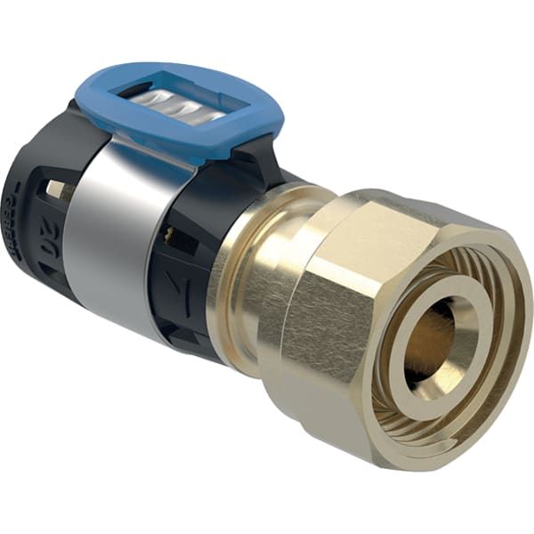 Geberit Verteilerabgang FlowFit Ø 16 mm x G 3/4, 61 mm, für Eurokonus
