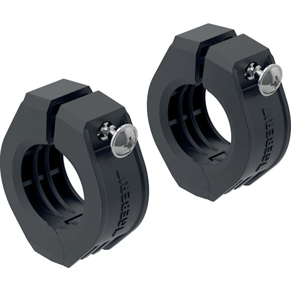 Geberit Fixpunktbefestigung FlowFit 50 mm, Breite 78 mm, 1-teilig