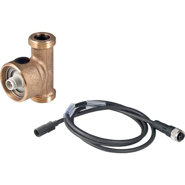 Geberit Temperatur-/Volumenstromsensor DN 32, G 1 1/4", für Hygienespülung