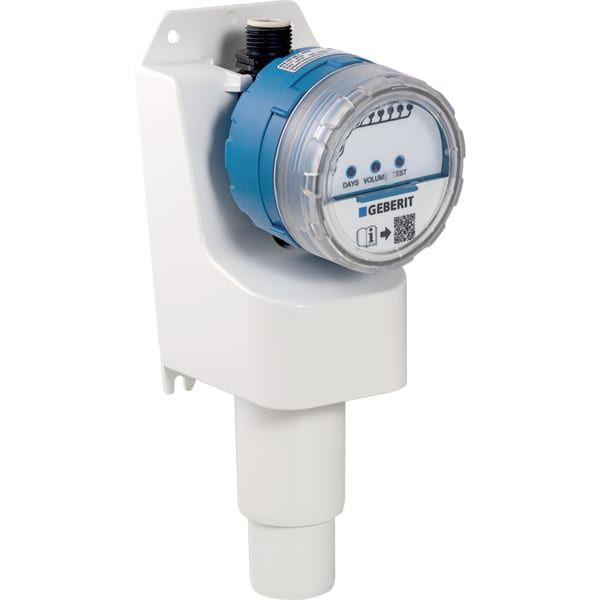 Geberit Hygienespülung Rapid Ø 50 mm, G 1/2, AP, für Kalt-/Warmwasserleitung, mit Batterie