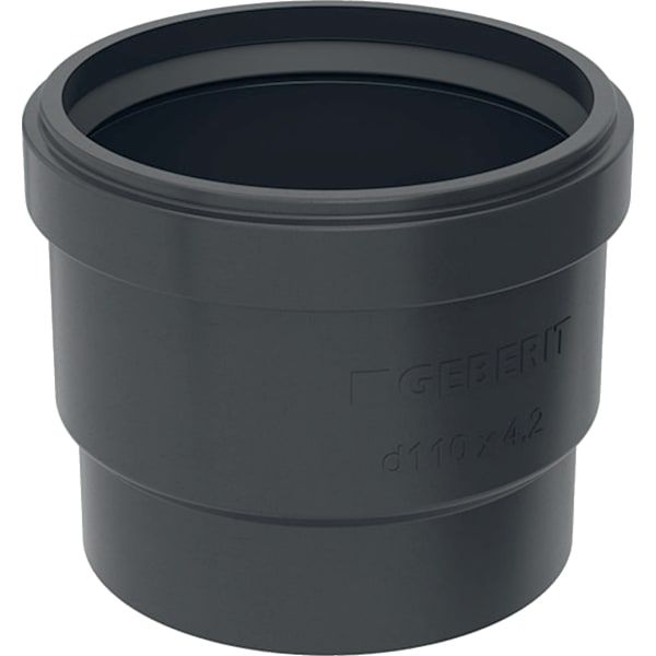 Geberit Steckmuffe PE DN 90, mit Lippendichtung, PE-HD
