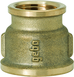 Gebo Reduziermuffe Multigebo 1/2" x 3/4", Messing, Ersatzteil für Reparaturkoffer