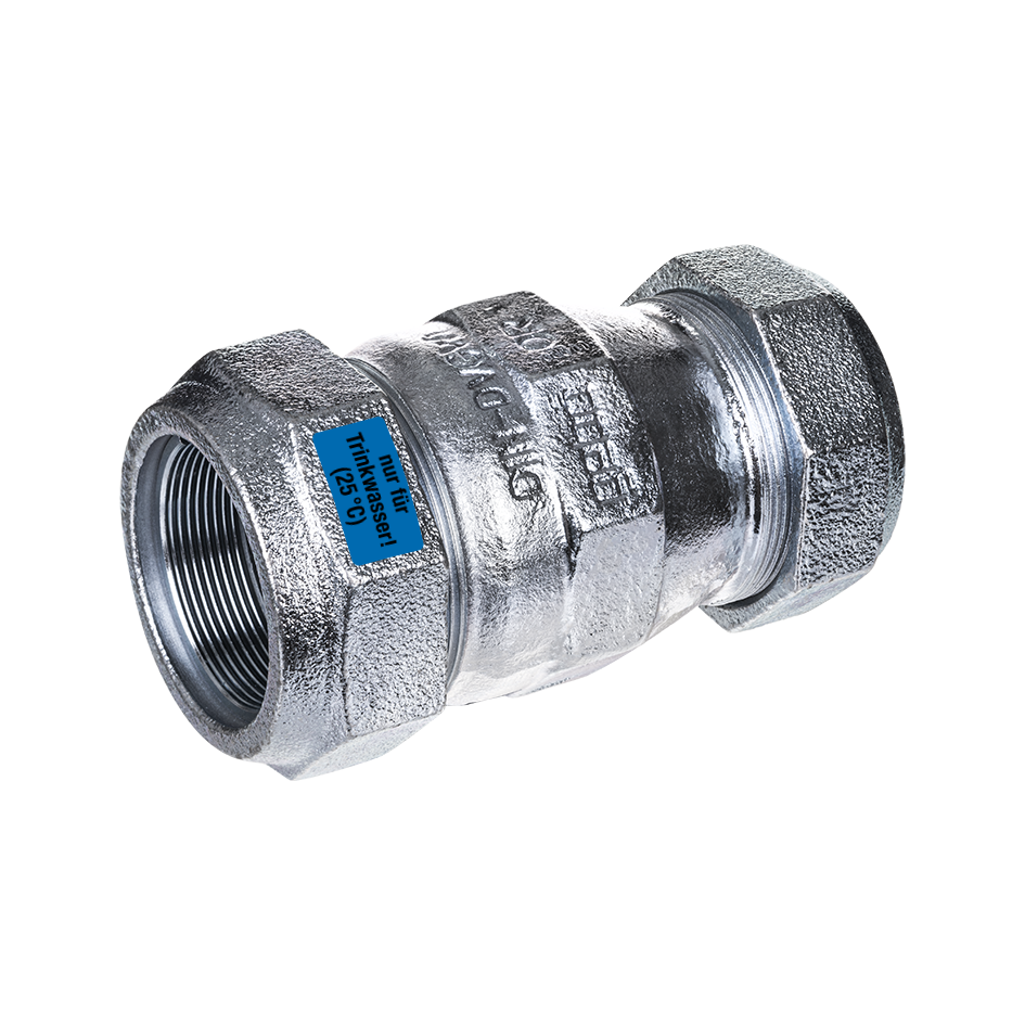 Gebo Verschraubung OR Serie 151 42,4 x 26,9 mm, reduziert, mit EPDM-Dichtung, für Stahlrohr