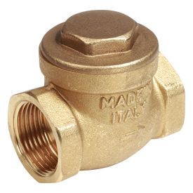 GIA RÜCKSCHLAGKLAPPE N6 METALLDICHTEND 2 ZOLL, MAX.110GRAD C,PN16,MESSING